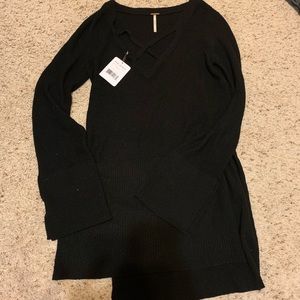 Free people long sleeve shirt